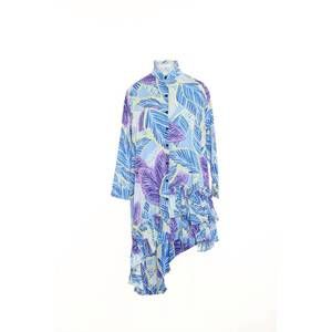 NEW BEULAHSTYLE women's one size low high dress in multi